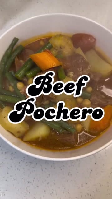Beef Pochero