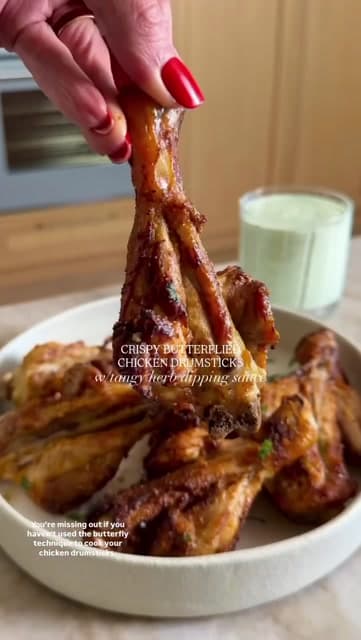 Butterflied Chicken Drumsticks