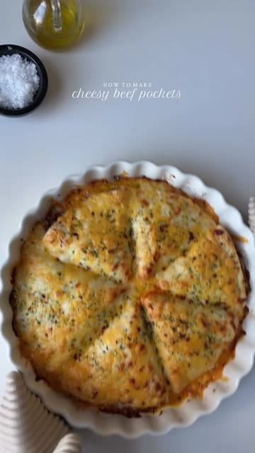 Cheesy Beef Pockets