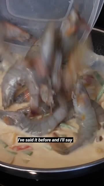 Ginataang Hipon (Coconut Shrimp)