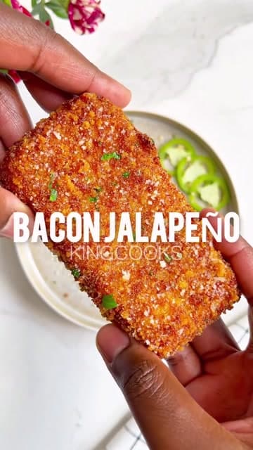 Bacon Jalapeño Mozzarella Poppers