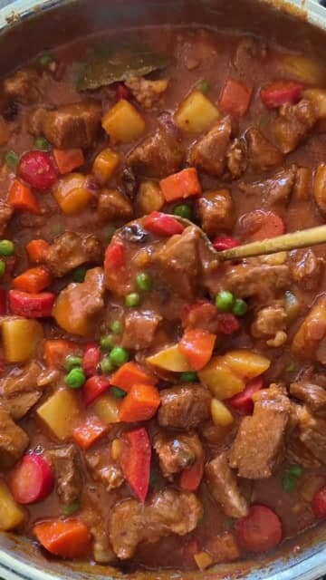 Classic Filipino Menudo