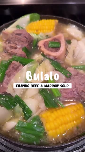 Bulalo (Filipino Beef Soup)