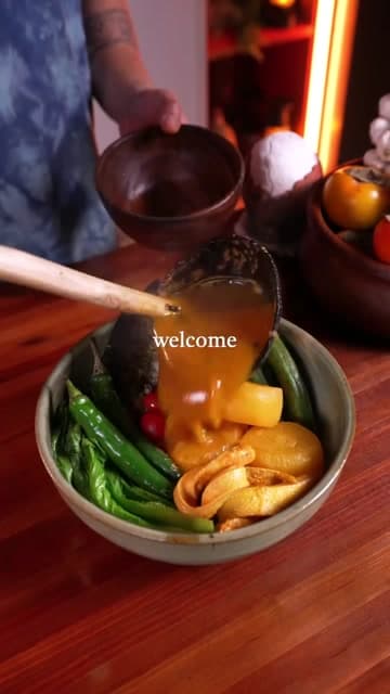 Salmon Sinigang with Miso