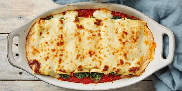 Cannelloni ricotta e spinaci – spinach and ricotta cannelloni