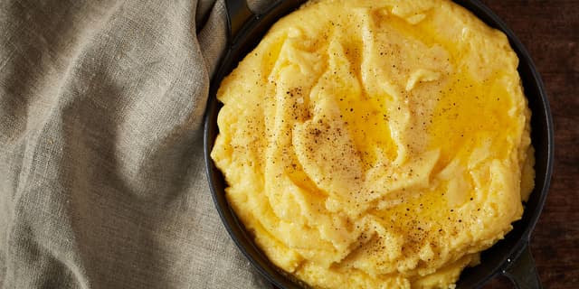 Polenta concia