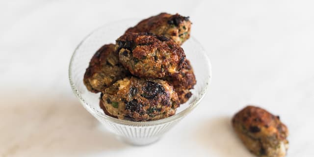  Polpette di melanzane – aubergine fritters