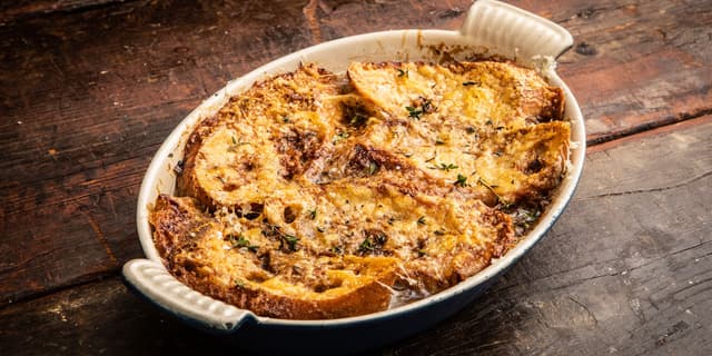 French onion soup traybake 