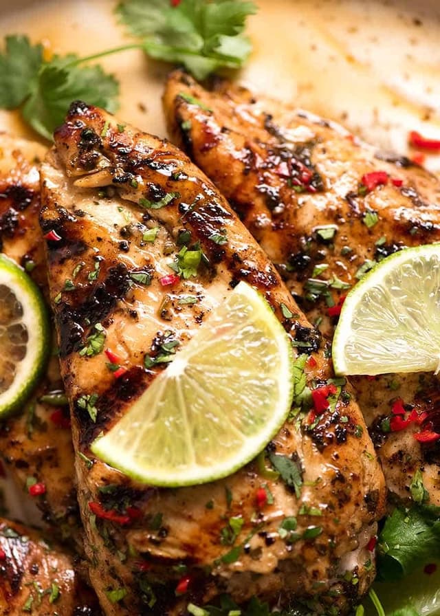 Lime Marinated Grilled Chicken