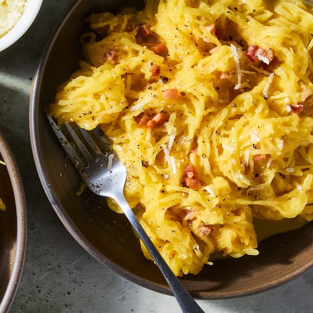Spaghetti Squash Carbonara